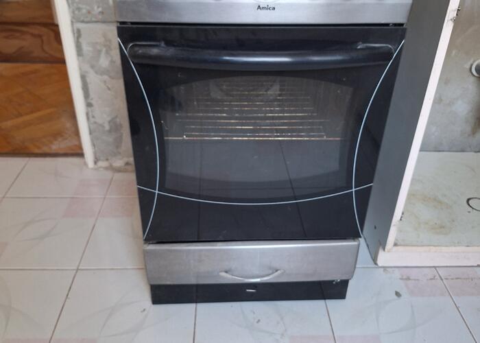 Grajewo ogłoszenia: Oddam kuchenkę Amica gazową, piekarnik na prąd. Kuchenka w...
